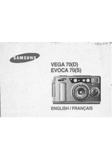 Samsung Vega 70 manual. Camera Instructions.